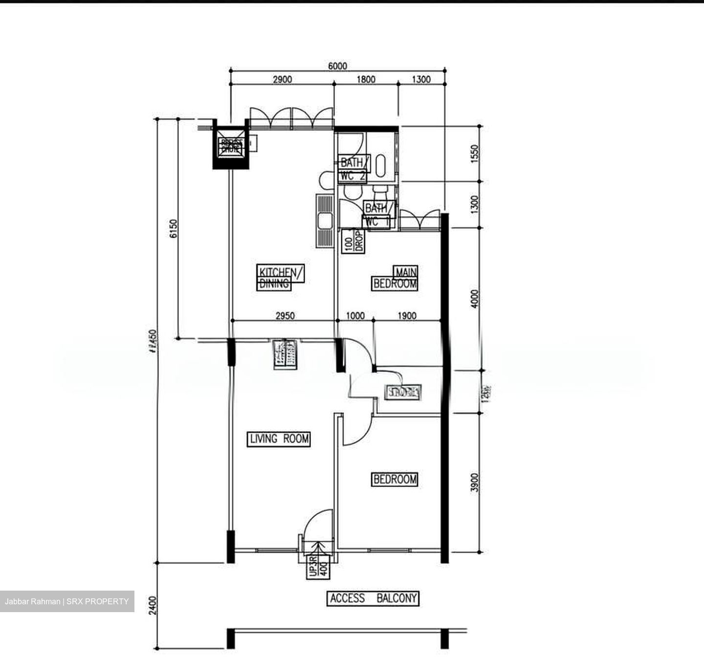 Blk 619 Eunos Heights (Bedok), HDB 3 Rooms #576253031